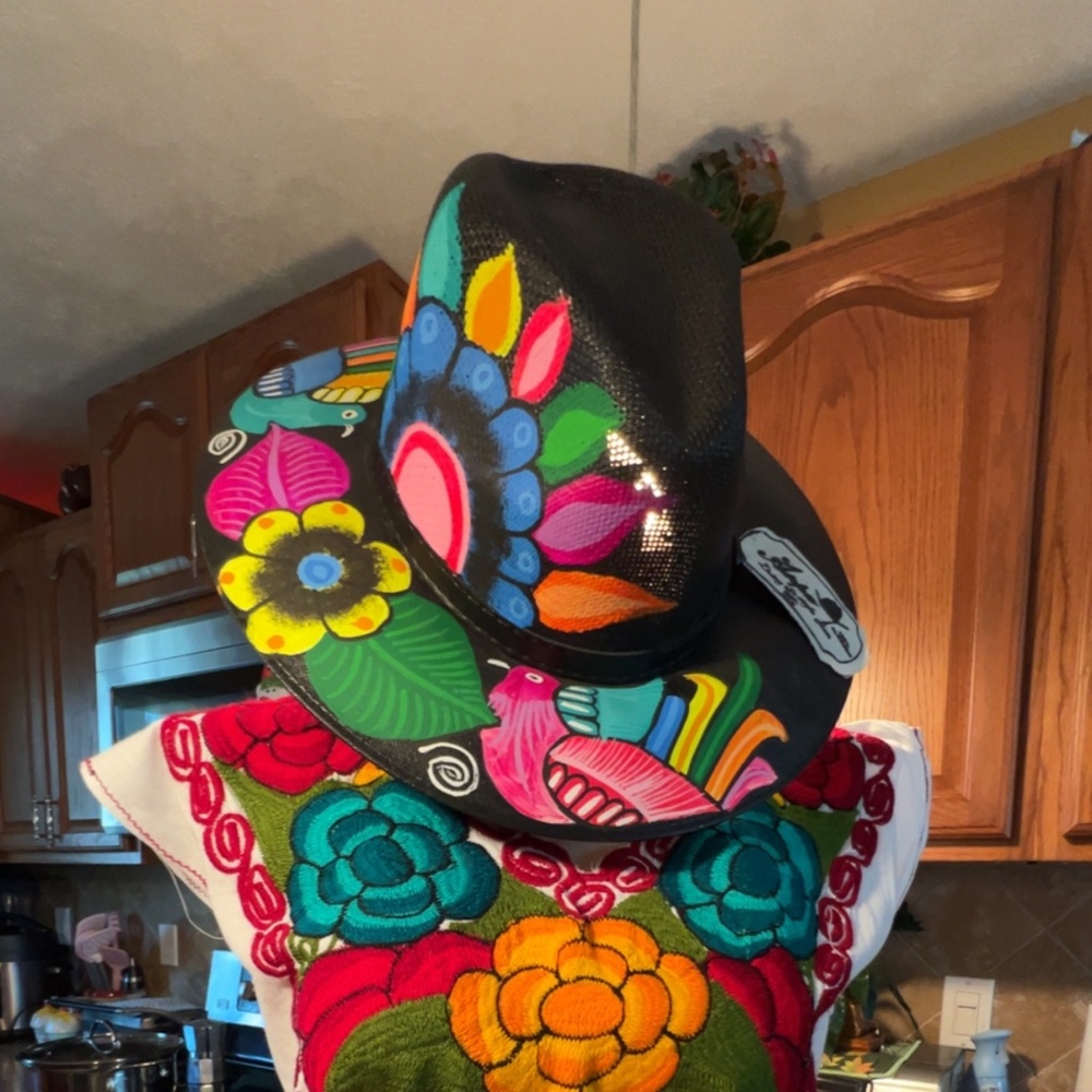 Beautiful Hand Painted Hat